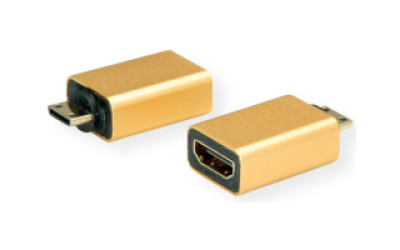 Roline GOLD adapter Mini HDMI - HDMI, M/F