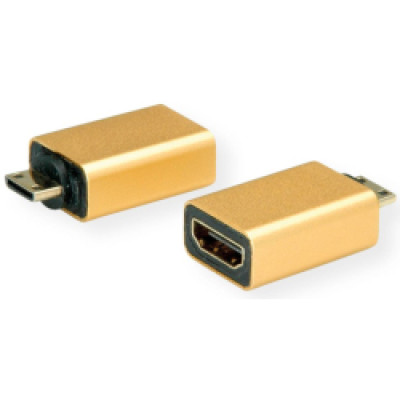 Roline GOLD adapter Mini HDMI - HDMI, M/F   / 12.03.3154