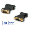 Adapter DVI-I (24+5) - VGA, F/M, Roline 