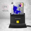 AXAGON  Smart Card & SD/microSD/SIM, CRE-SM2 