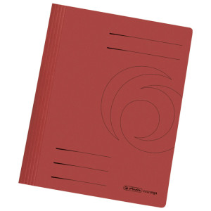 Fascikl mehanika euro karton A4 Herlitz 10902476 crveni