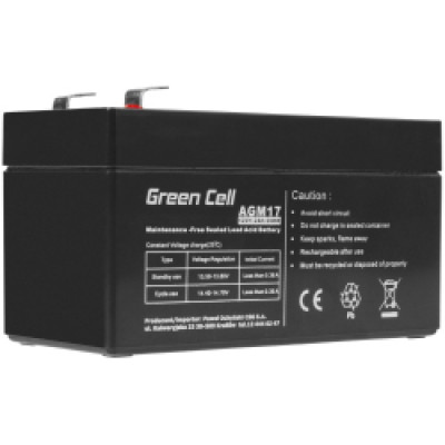 Green Cell (AGM17) baterija AGM 12V 1,2Ah