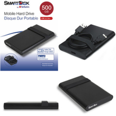 HDD USB 500GB,  2,5" ,  SmartDisk  