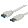 Kabel Produžni USB3.0  M/F, 1.8m, bijeli 