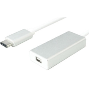 Roline VALUE adapter USB3.1 Type C - miniDP (M/F) -12.99.3225
