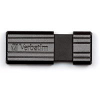 USB Memorija 16GB, crni  Verbatim USB2.0 PinStripe 