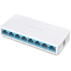 Mercusys 8-port mini Desktop preklopnik (Switch), 8×10/100M RJ45 ports,  