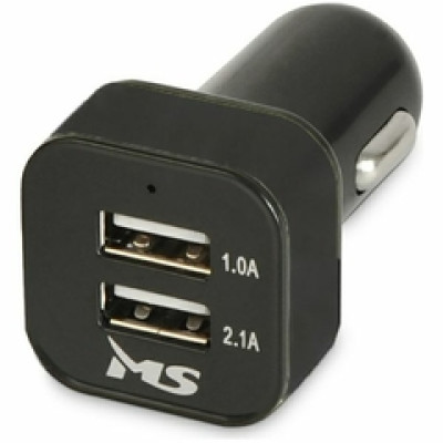 Auto punjač MS Power A100, 2xUSB-A