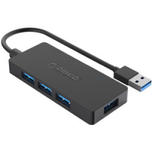 Orico 4-portni USB3.0 hub, crni 