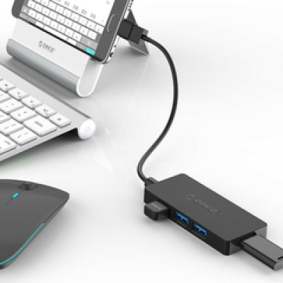 Orico 4-portni USB3.0 hub, crni