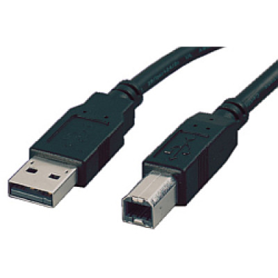 Kabel USB2.0 za printer,  A-B M/M, 0.8m, bež  