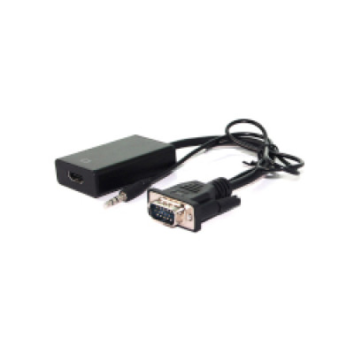 Roline VALUE adapter/kabel VGA+Audio(M) na HDMI(F), 0.15m -12.99.3117