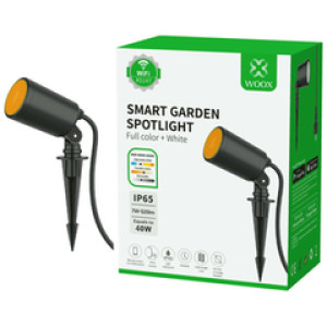 WOOX WiFi Smart LED vrtna svijetiljka RGB+CCT, 7W, 