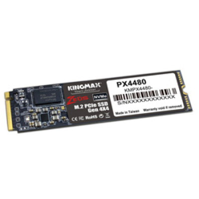 Kingmax 1TB M.2 SSD PX4480 2280 PCIe Gen 4x4 R/W: 5000/4400MB/s