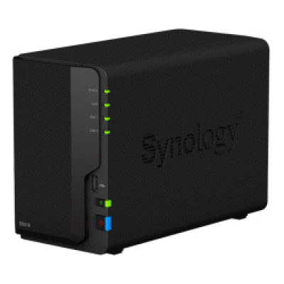 Synology DS218 DiskStation 2-bay NAS server, 2.5"/3.5" HDD/SSD 