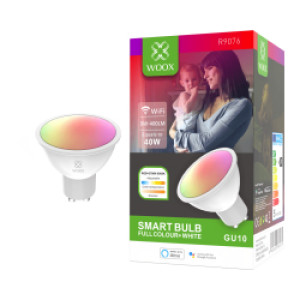 WOOX WiFi Smart LED Spot RGB+CCT žarulja GU10, 5.5W, 400lm, 