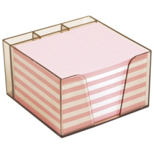 Blok kocka pvc 10x8,5x6cm s papirom u boji Elisa