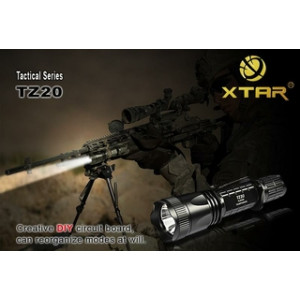XTAR PLATOON TZ20 LED taktička svjetiljka, 840 lm, KOMPLET, XM-L2 U2