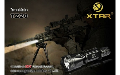 XTAR PLATOON TZ20 LED taktička svjetiljka, 840 lm, KOMPLET, XM-L2 U2