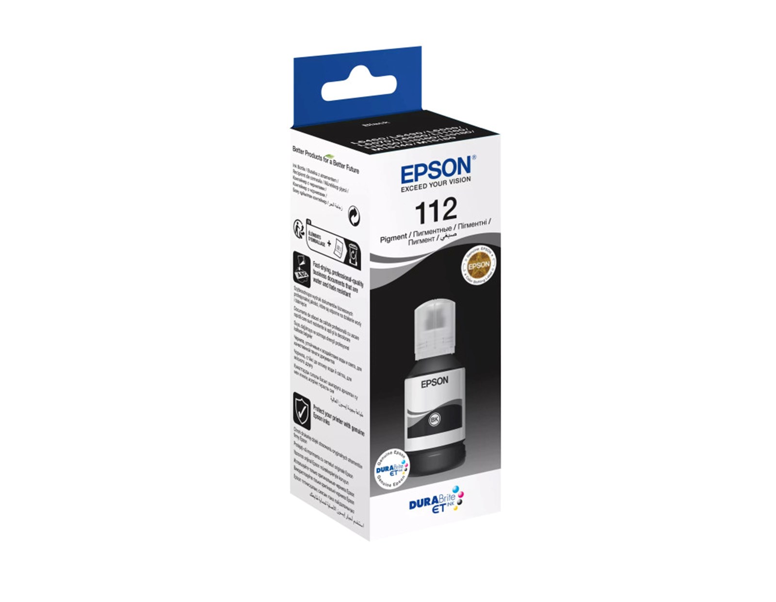 Epson 112 Crna tinta za Epson EkoTank