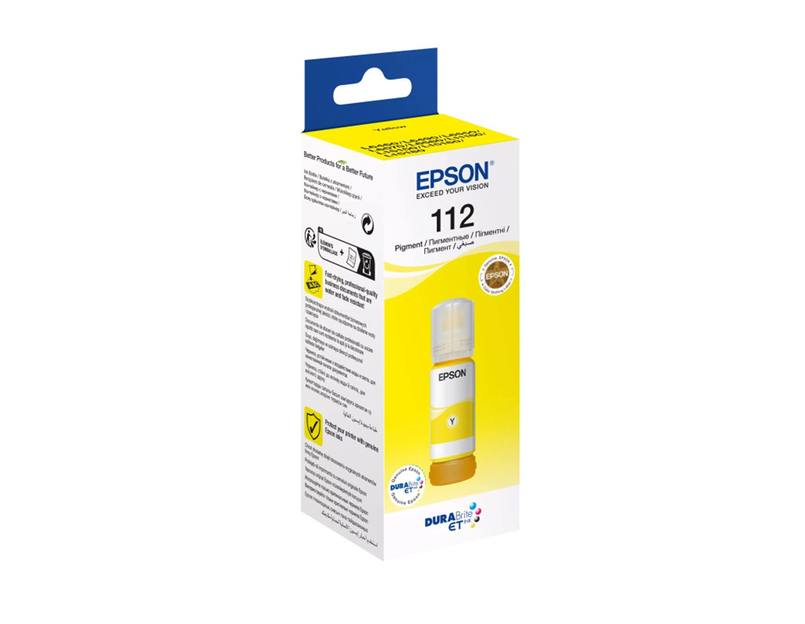 Epson 112 Žuta tinta za Epson EkoTank