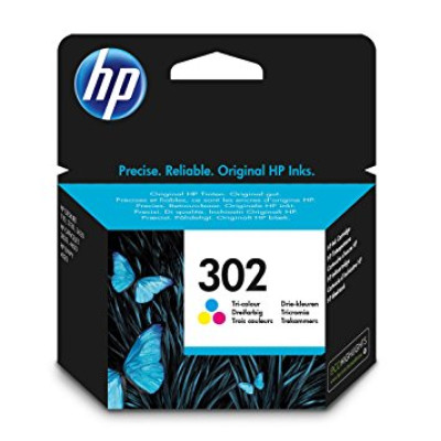 HP tinta 302, F6U65AE - tricolor