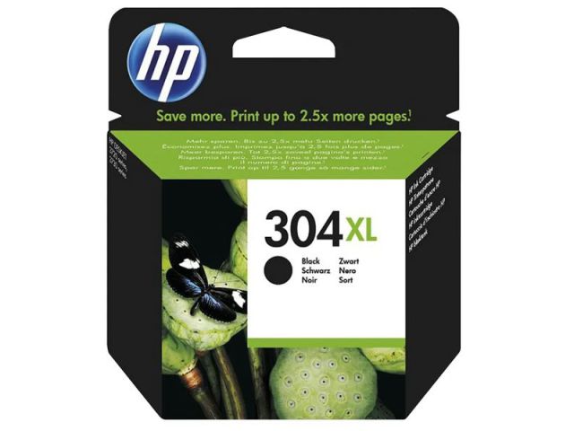 HP tinta 304XL, N9K08AE -crna