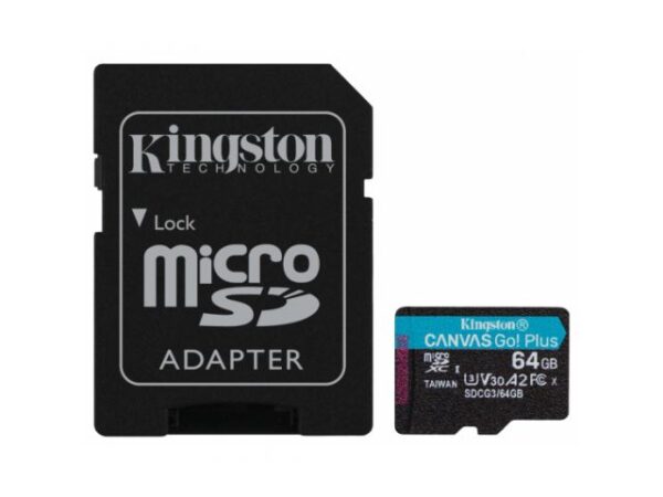 Micro SD Card 64 GB Go Plus,170 MB/s -Kingston - Slika 2
