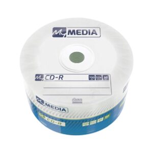 CD-R MyMedia 700MB 52× Matt Silver, Wrap pakiranje 50 kom.