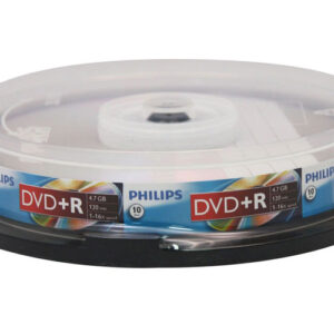 DVD+R Philips 4.7GB, 16×, 10 kom / Spindl