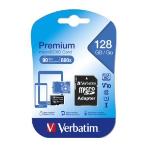 Micro SDXC 128GB memorijska kartica Premium Verbatim