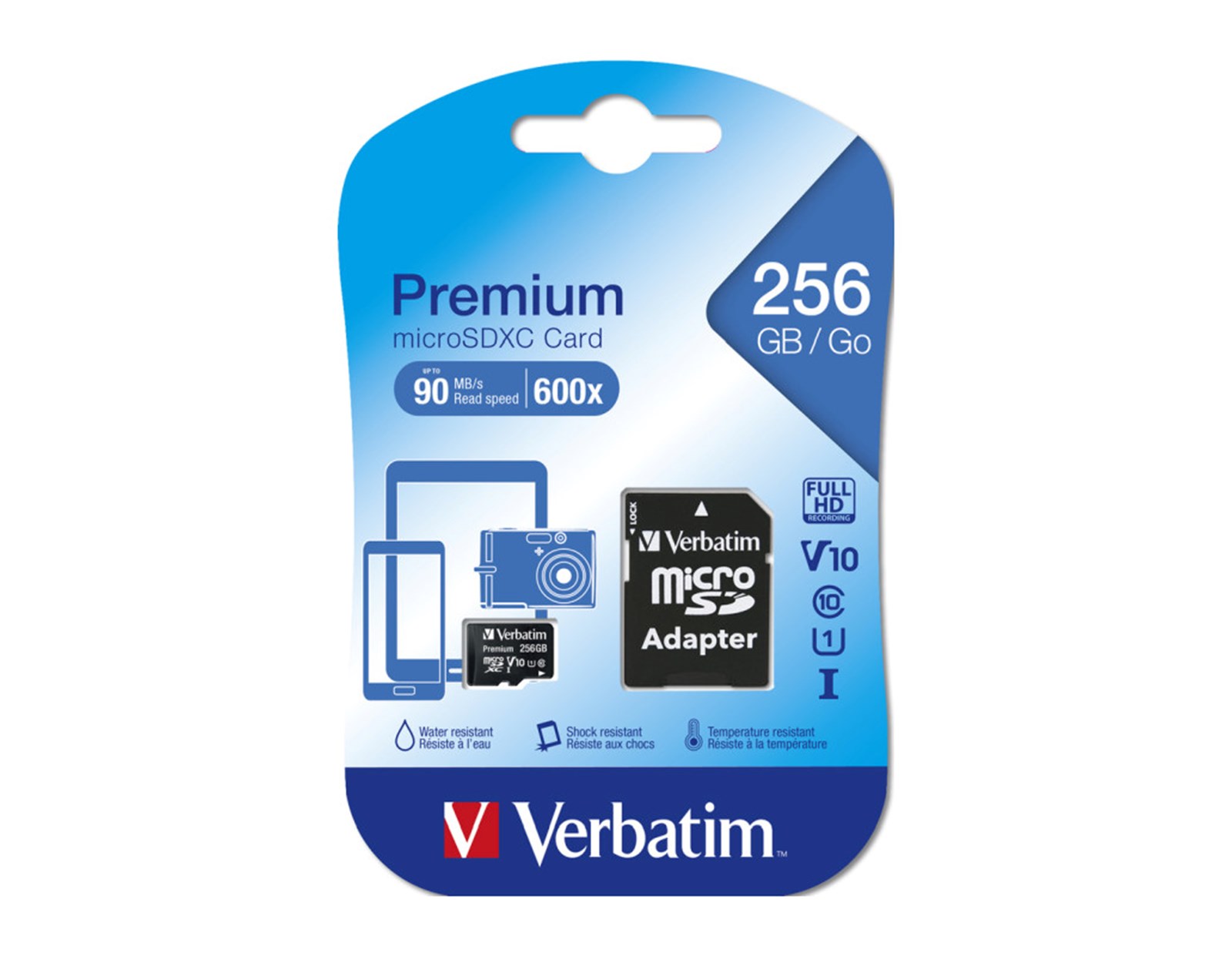 Micro SDXC Premium 256GB memorijska kartica Verbatim