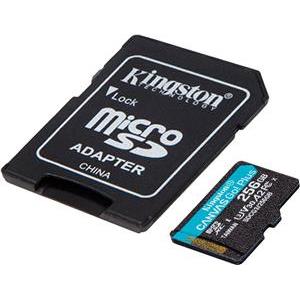MicroSD 256GB Canvas Go!Plus, Kingston