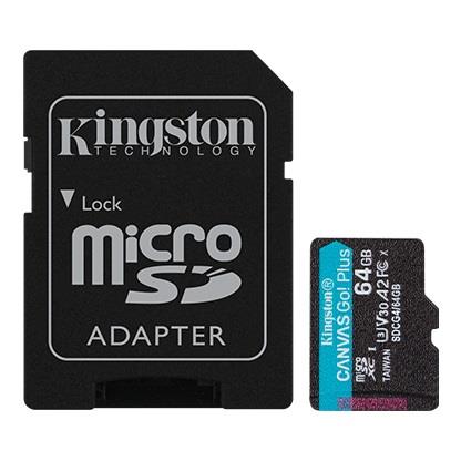 Micro SD Card 64 GB Go Plus-Kingston