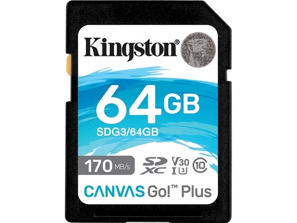 SD Card 64 GB SDG3 - Canvas - Kingston