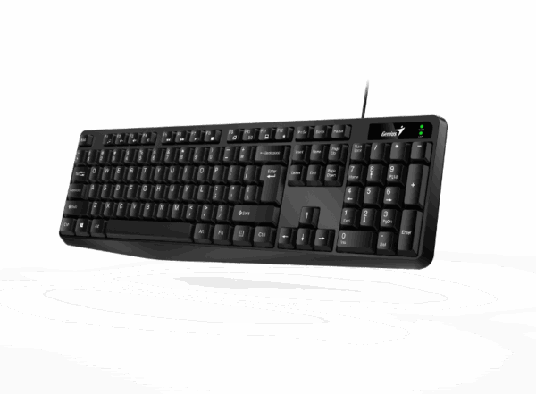 Genius KB-117, žična tipkovnica, USB, crna