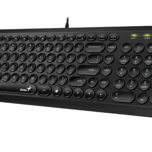 Genius SlimStar Q200, tipkovnica, USB, crna