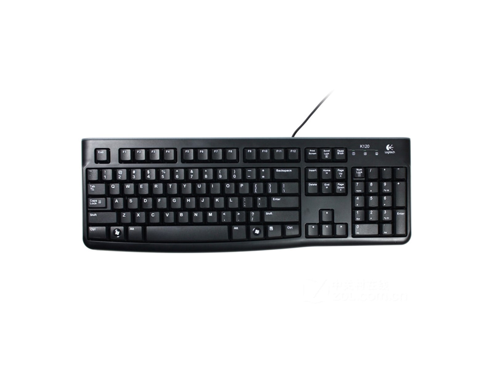 Logitech K120 OEM tipkovnica, USB, crna