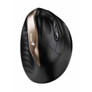 Genius Ergo 8250S, ergonomski bežični miš, crni