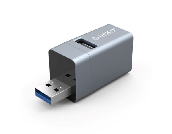 Orico 3-portni mini USB-A HUB 3x USB-A, srebrni