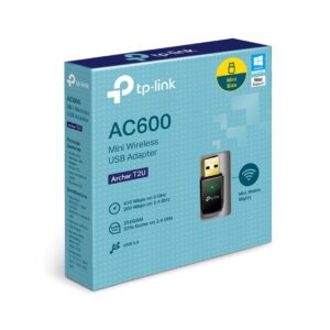 TP-Link AC600 Archer T2U bežični Dual-Band USB adapter 150Mbps/433Mbps (2.4GHz/5GHz), 802.11a/b/g/n/ac, WPA2/WPA
