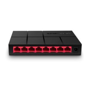 Mercusys 8-port Gigabit mini Desktop preklopnik (Switch), 8×10/100/1000M RJ45 ports, plastično kućište