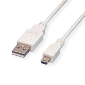 Mini 5-pin USB kabel, 0.8m
