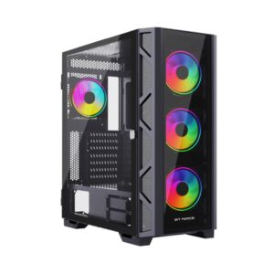 Bit Force GIANT ARGB-TG4 Gaming E-ATX, Full-Tower kućište bez napajanja, crno