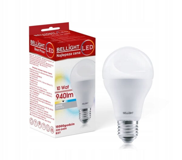 Žarulja E27 LED 10W , 4000K ,900lm, A60