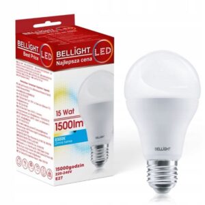 Žarulja E27 LED 15W , 6500K,1500lm, A60