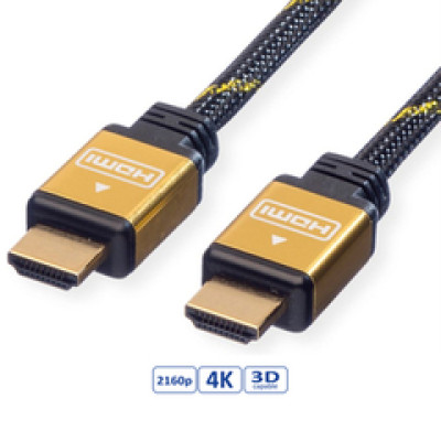 Kabel HDMI M/M, 20m -Gold