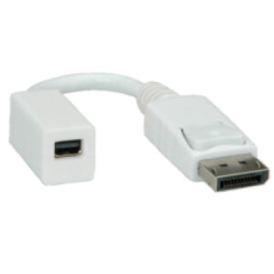 Adapter DisplayPort - Mini DisplayPort, M/F, 0.15m, Roline