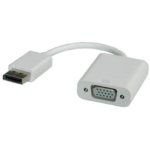 Adapter DisplayPort - VGA, M/F, 0.15m, Roline