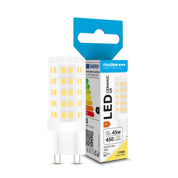 Žarulja G9 LED 4,3W , 2700K, Modee
